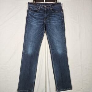 Levis 511 Jeans Mens 34x32 Blue Medium Wash Slim Fit Leg Denim Casual